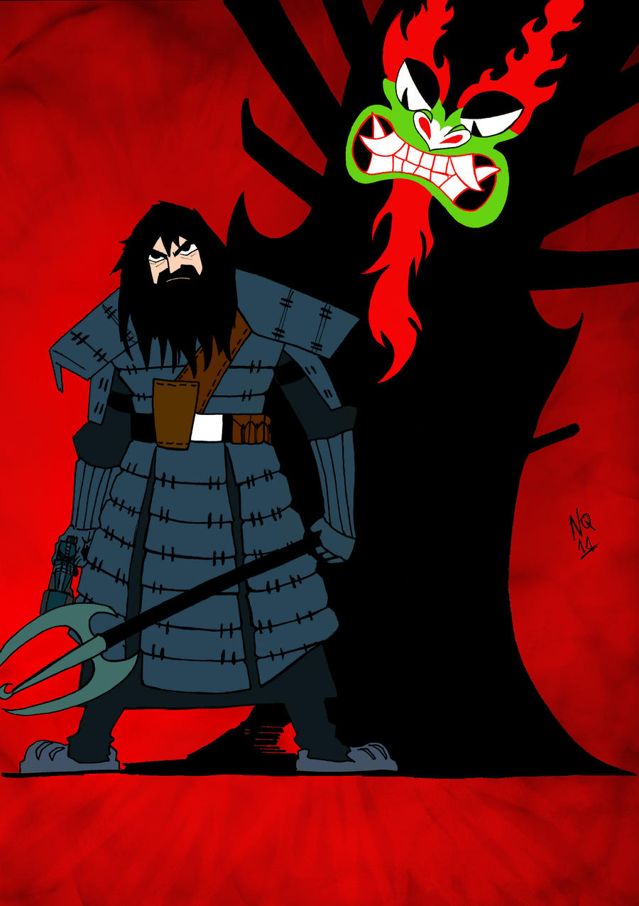 Samurai Jack colored