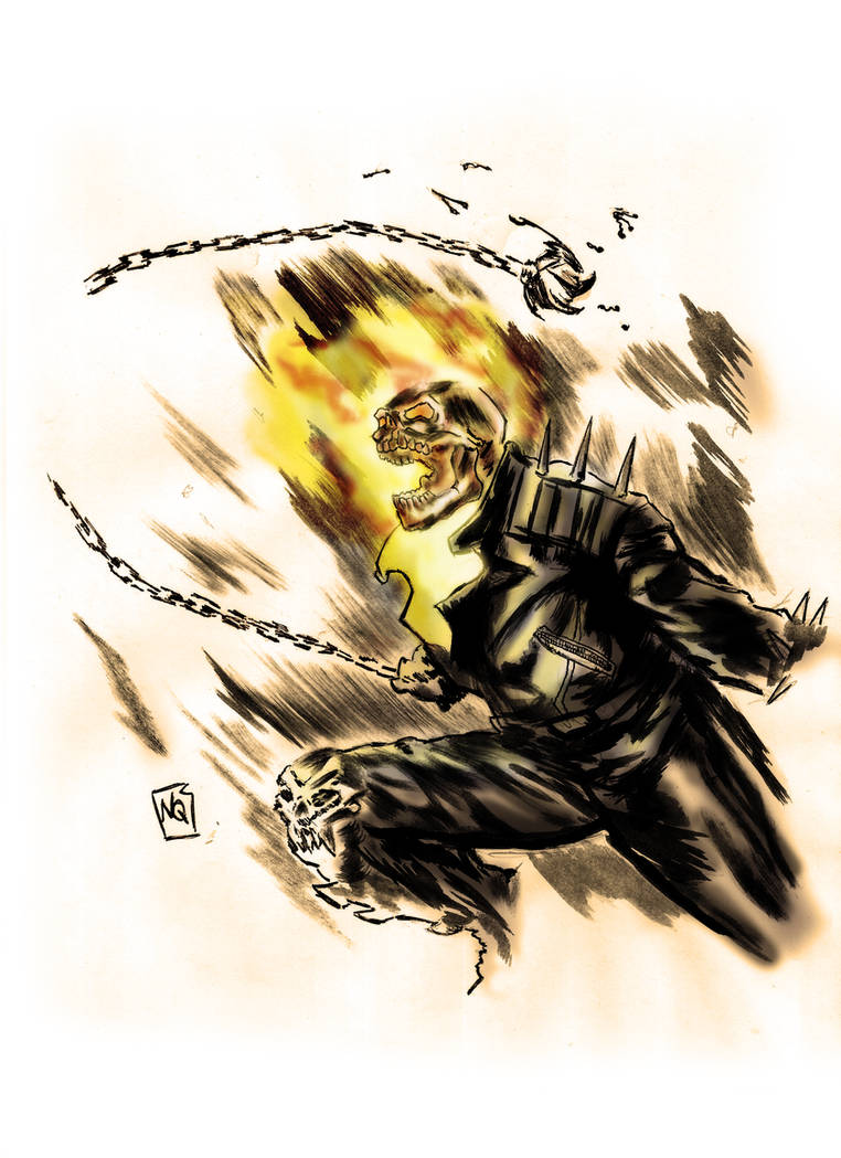 Ghost Rider Jhonny blaze by nic011 on DeviantArt
