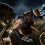 Hulk vs Wolverine vs wendigo