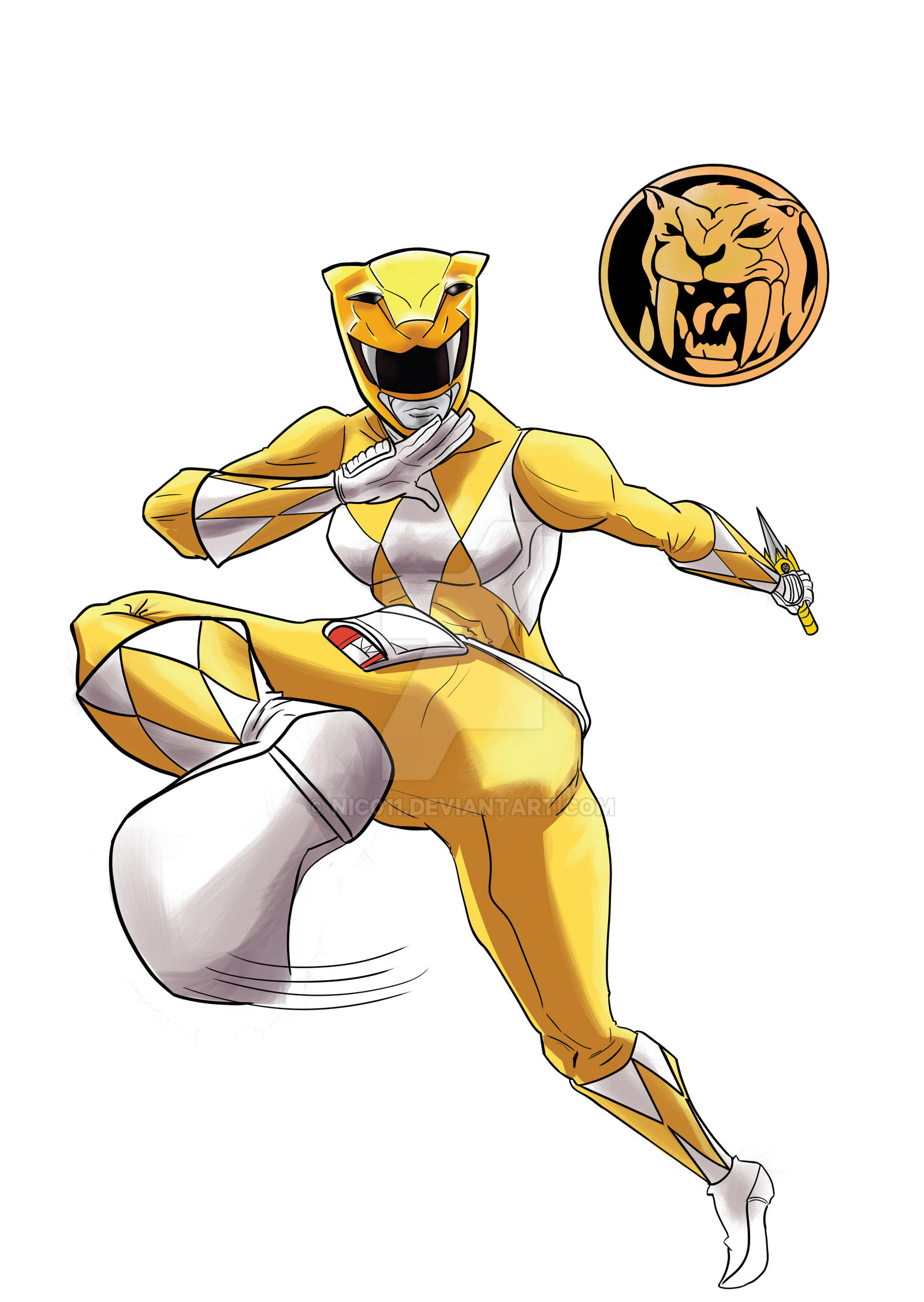 Yellow Rangers Yellow Ranger by nic011 on DeviantArt