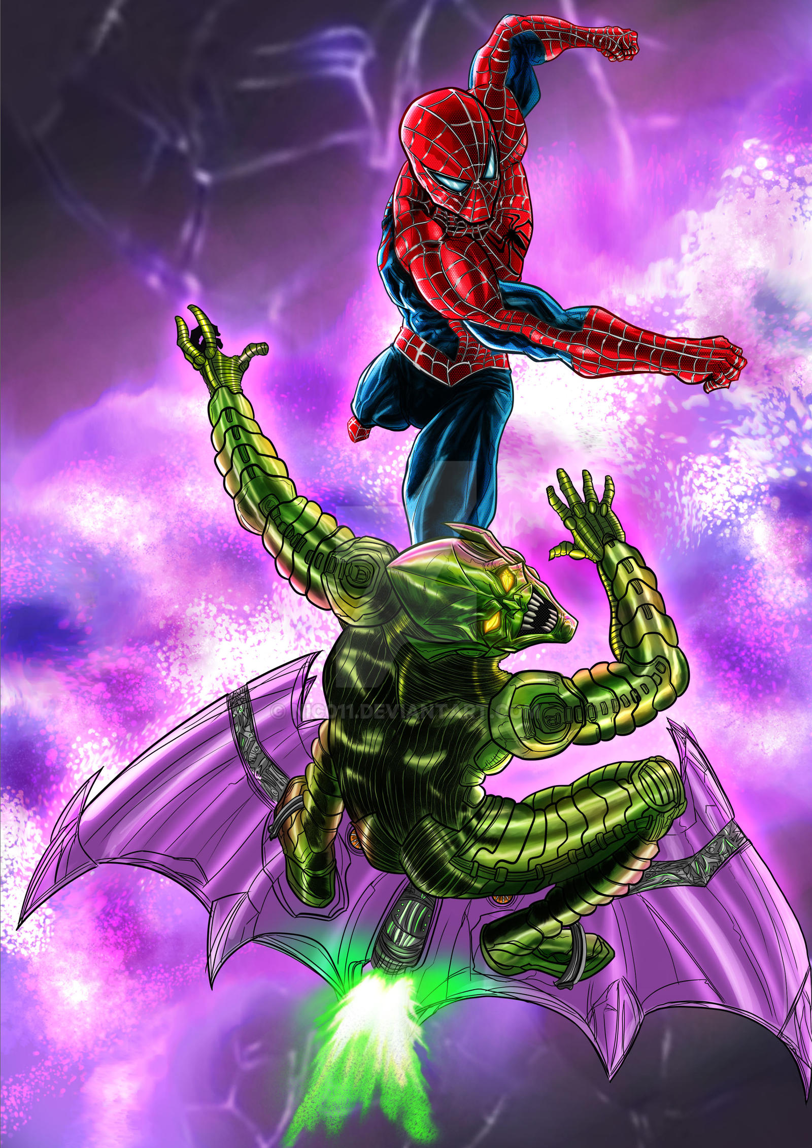Spiderman Vs Green Goblin By Nic011 On DeviantArt spiderman-vs-green-goblin-by-nic011-on-deviantart