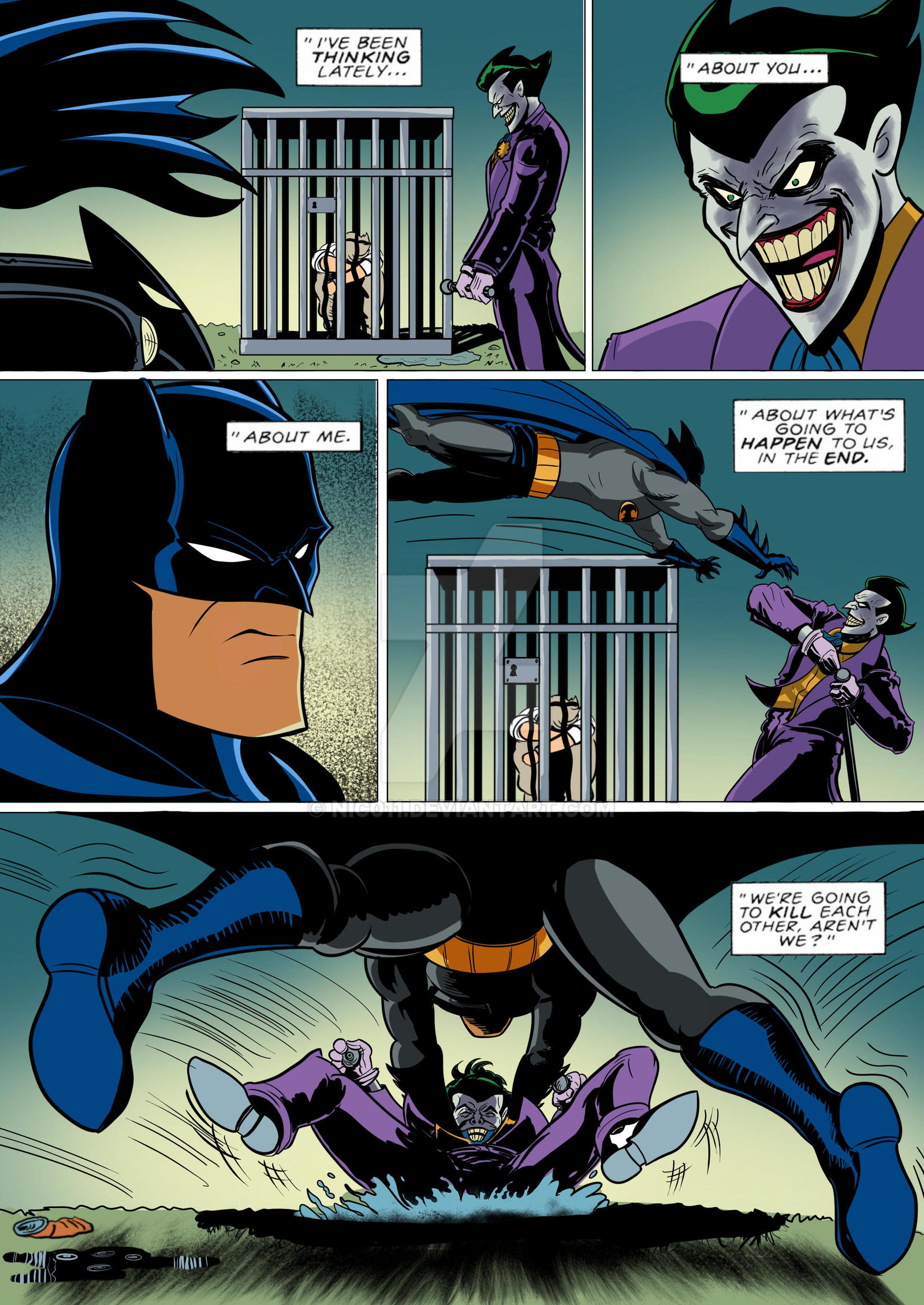 Batman Tas The Killing Joke by nic011 on DeviantArt