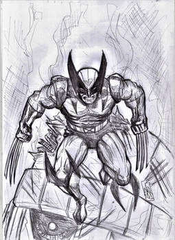 Wolverine Pencil commission