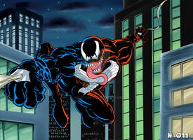 Venom spiderman tas 90s