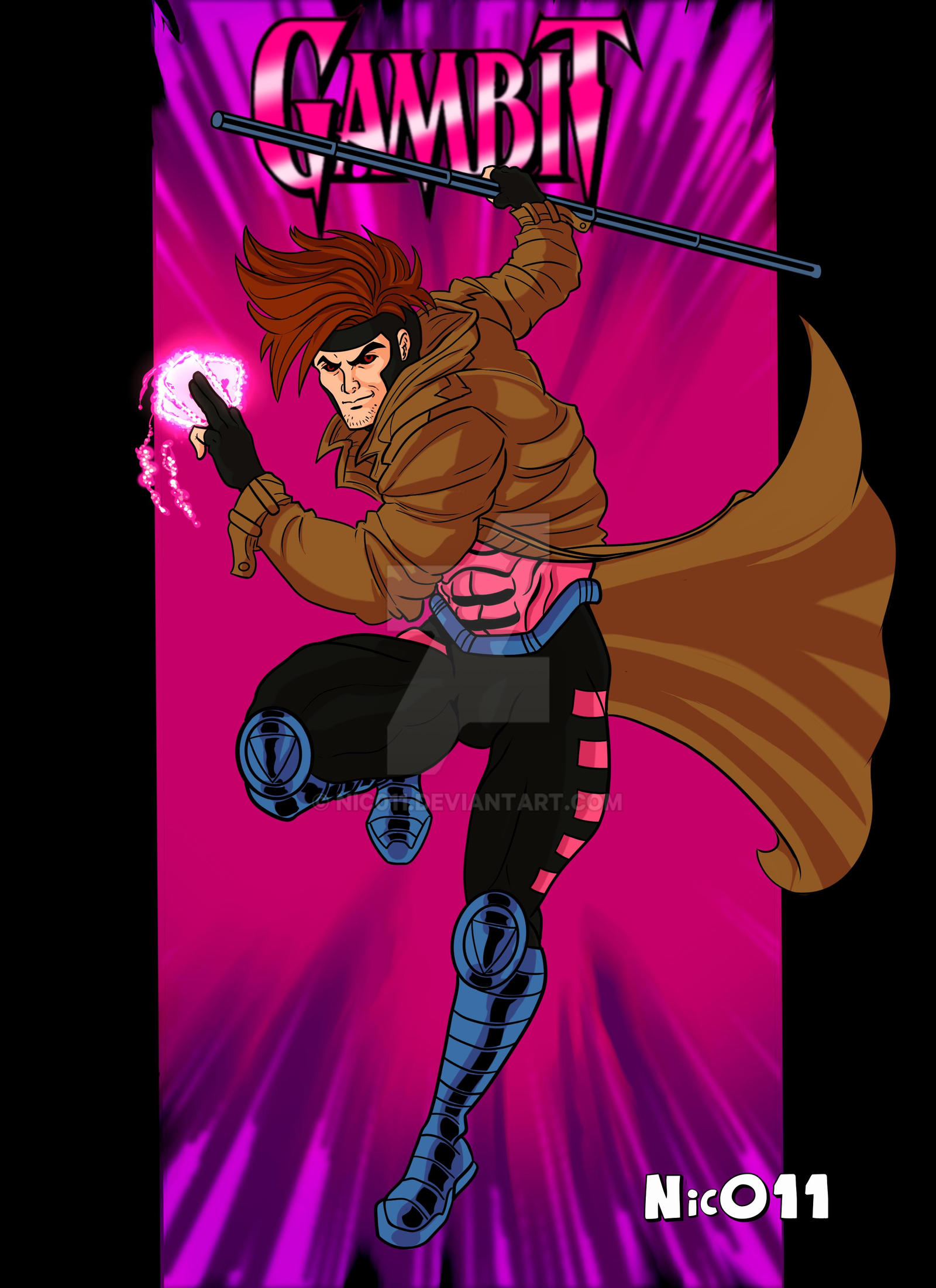 Gambit X Men 98 by nic011 on DeviantArt