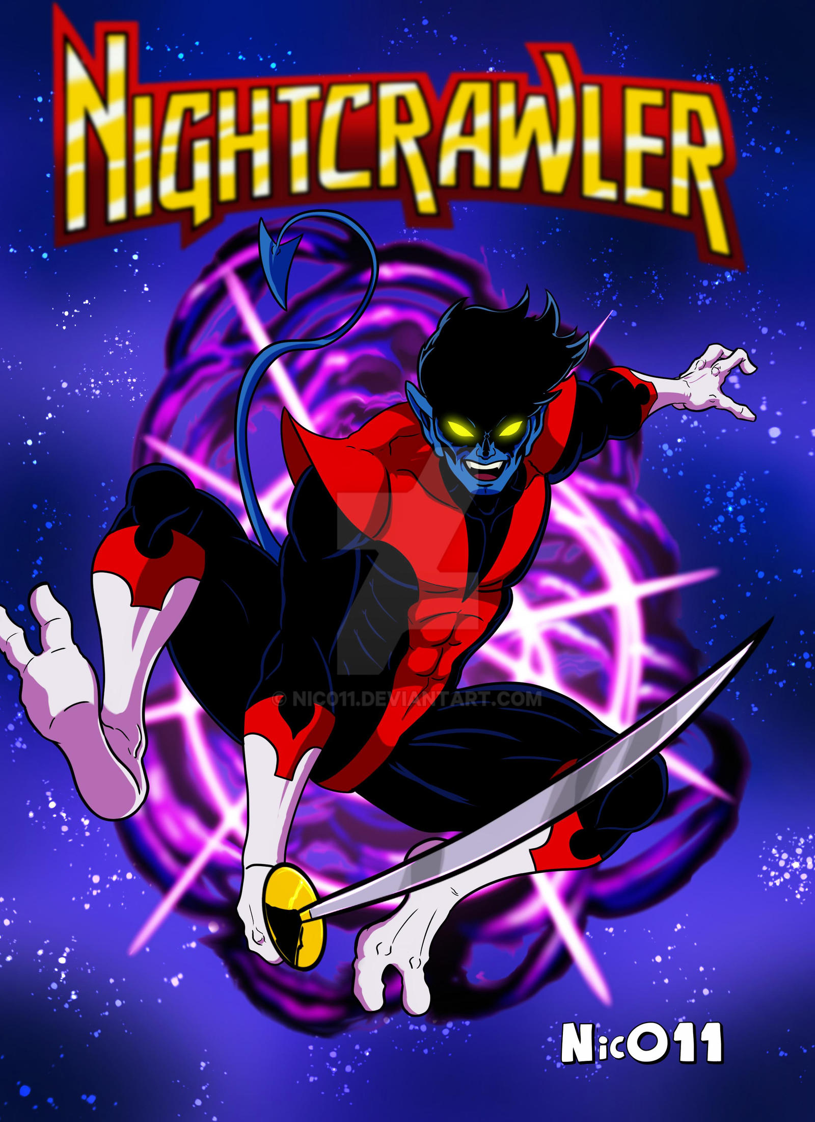 Nightcrawler X-men 97 by nic011 on DeviantArt