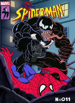 Spiderman Tas Venom Is Back Cover Recreationg