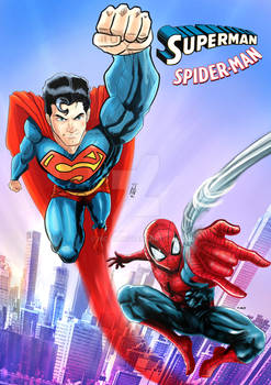 Superman - Spider-man crossover