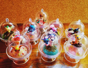 Pokemon terrariums-Eeevelutions dessert collection