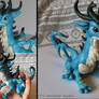 Blue Fusion Dragon Sculpt