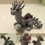 Silver Marble Dragon