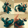 Turquoise Dragon Sculpt