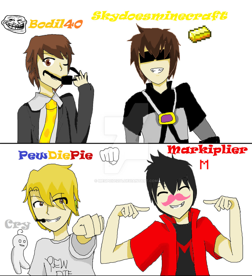 YouTubers ANIME-ART