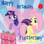 Happy birthday Fluttershy