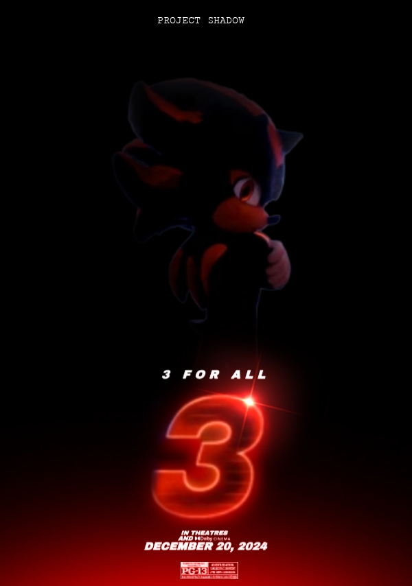 Sonic the hedgehog movie 3 poster by paulinaolguin on DeviantArt