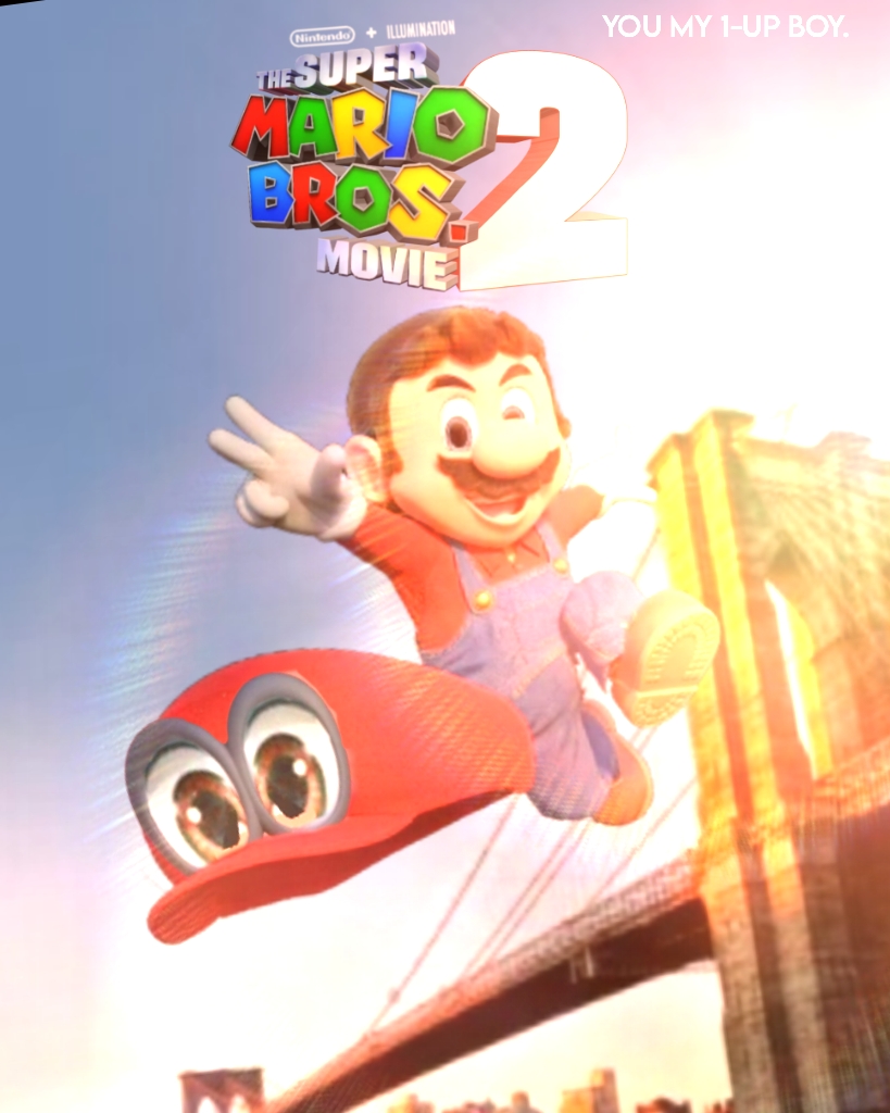 The Super Mario Bros Movie 2 (2025) Cappy Poster by lolthd on