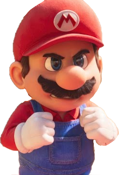 Angry Mario (The Super Mario Bros MoviePNG) by lolthd on DeviantArt