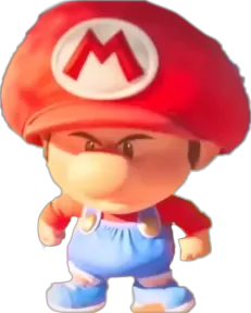 SUPER MARIO BABY MARIO Plush Toy - 16 Cm Cute Video Game Character Stuffed Doll