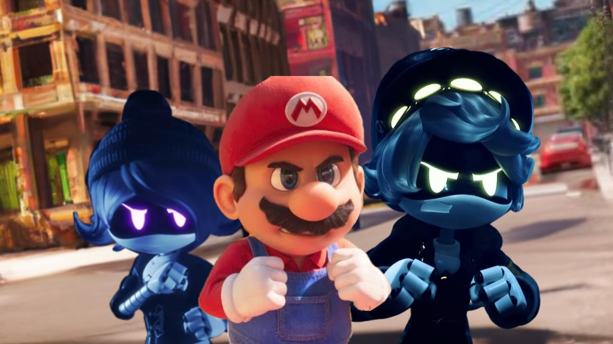 Mario Uzi and N is mad (Mario X Murder Drones) by lolthd on DeviantArt
