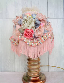 Shabby chic lampshade