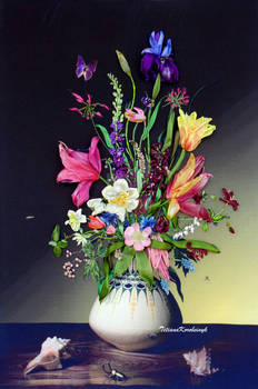 Gran bouquet in vase