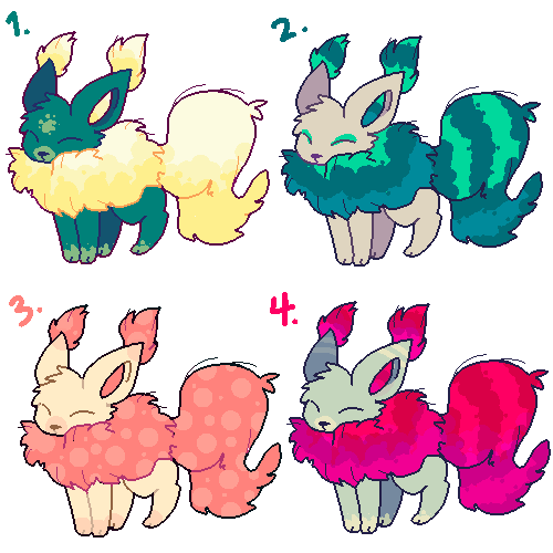 little fox-like adoptables 2