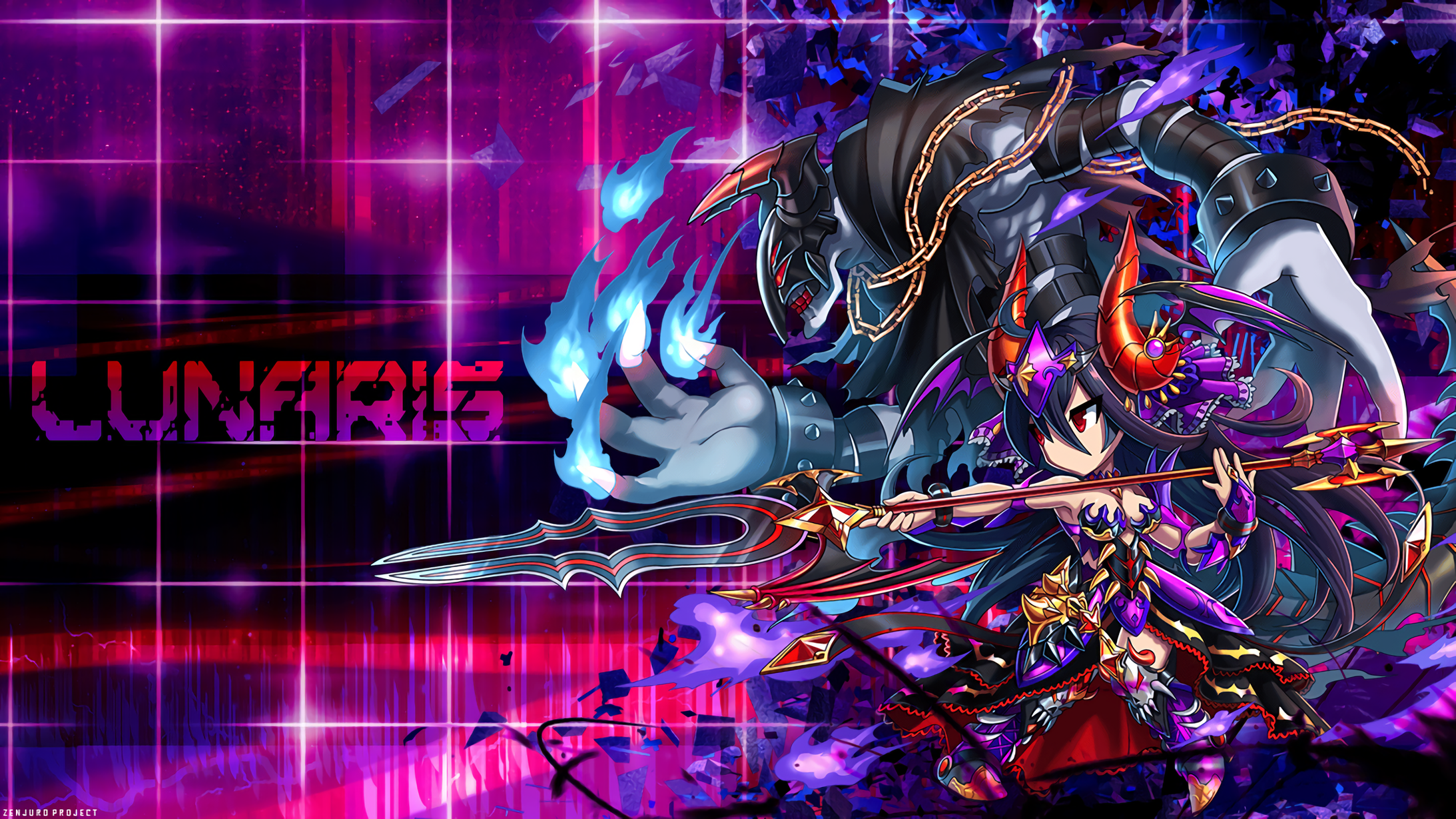 Lunaris 6 Stars Wallpaper Brave Frontier By Zenjuroproject On Deviantart Lunaris 6 Stars Wallpaper Brave Frontier By Zenjuroproject On Deviantart