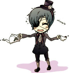 Drunken Ciel Chibi