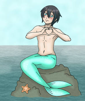 Cyan the Merman