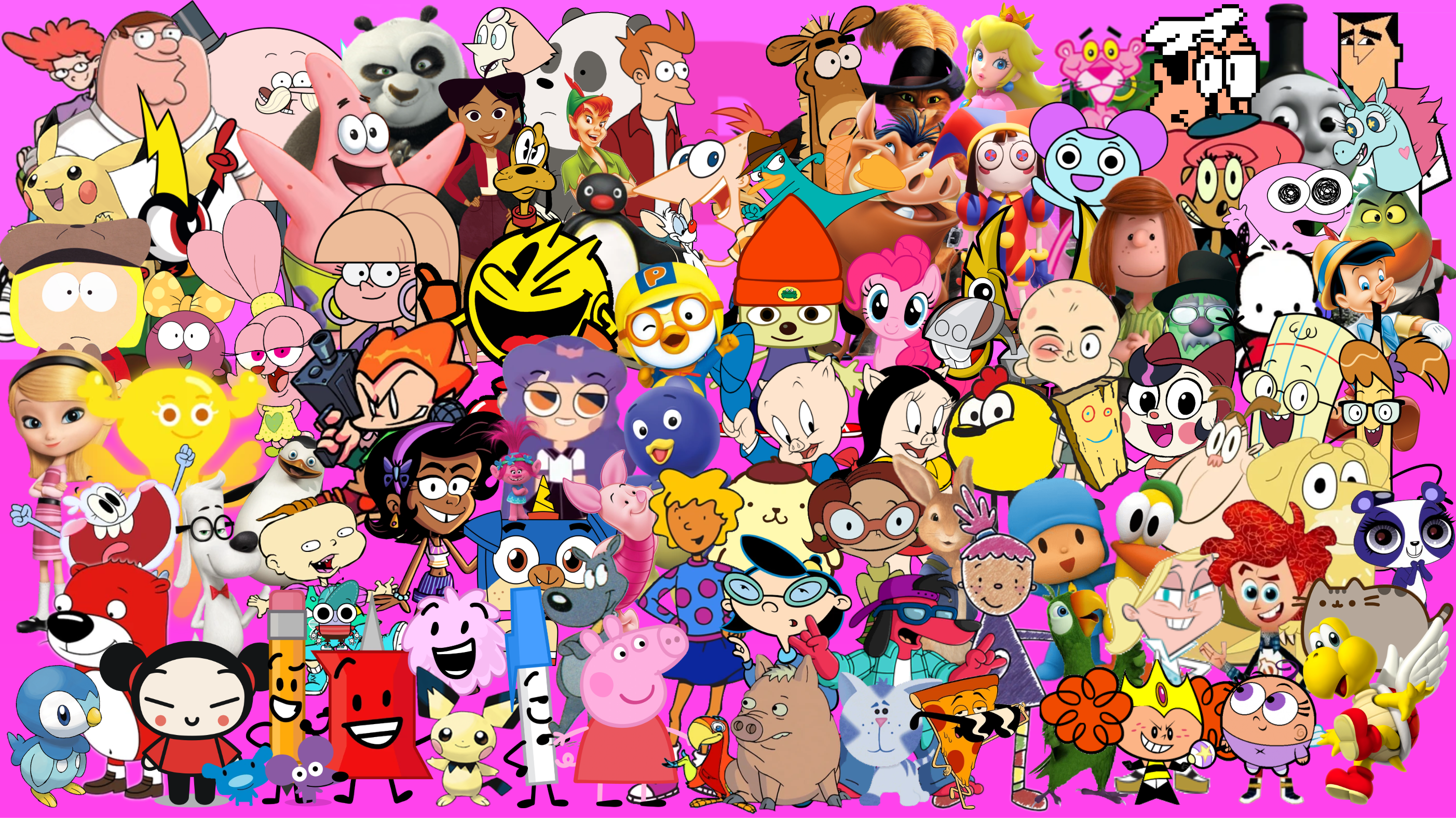 Characters Ppl My Favorite Letter P Characters by billyandsandra on DeviantArt