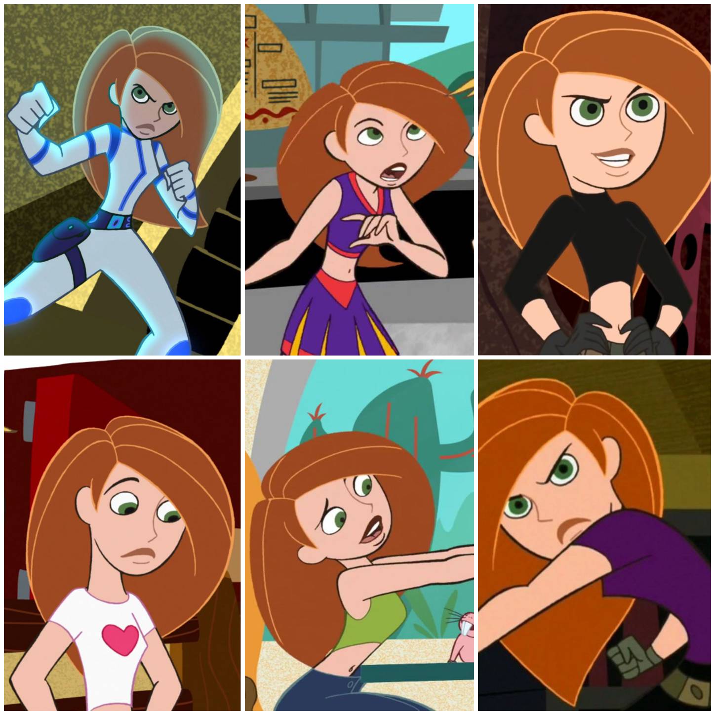 My Favorite Kim Possible Outfits by jzilla-studio on DeviantArt