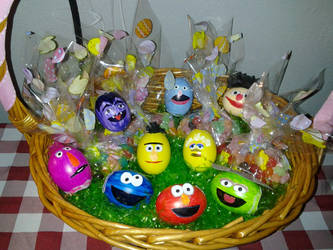 Sesame Street Easter Eggs