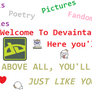 Welcome To Deviantart!