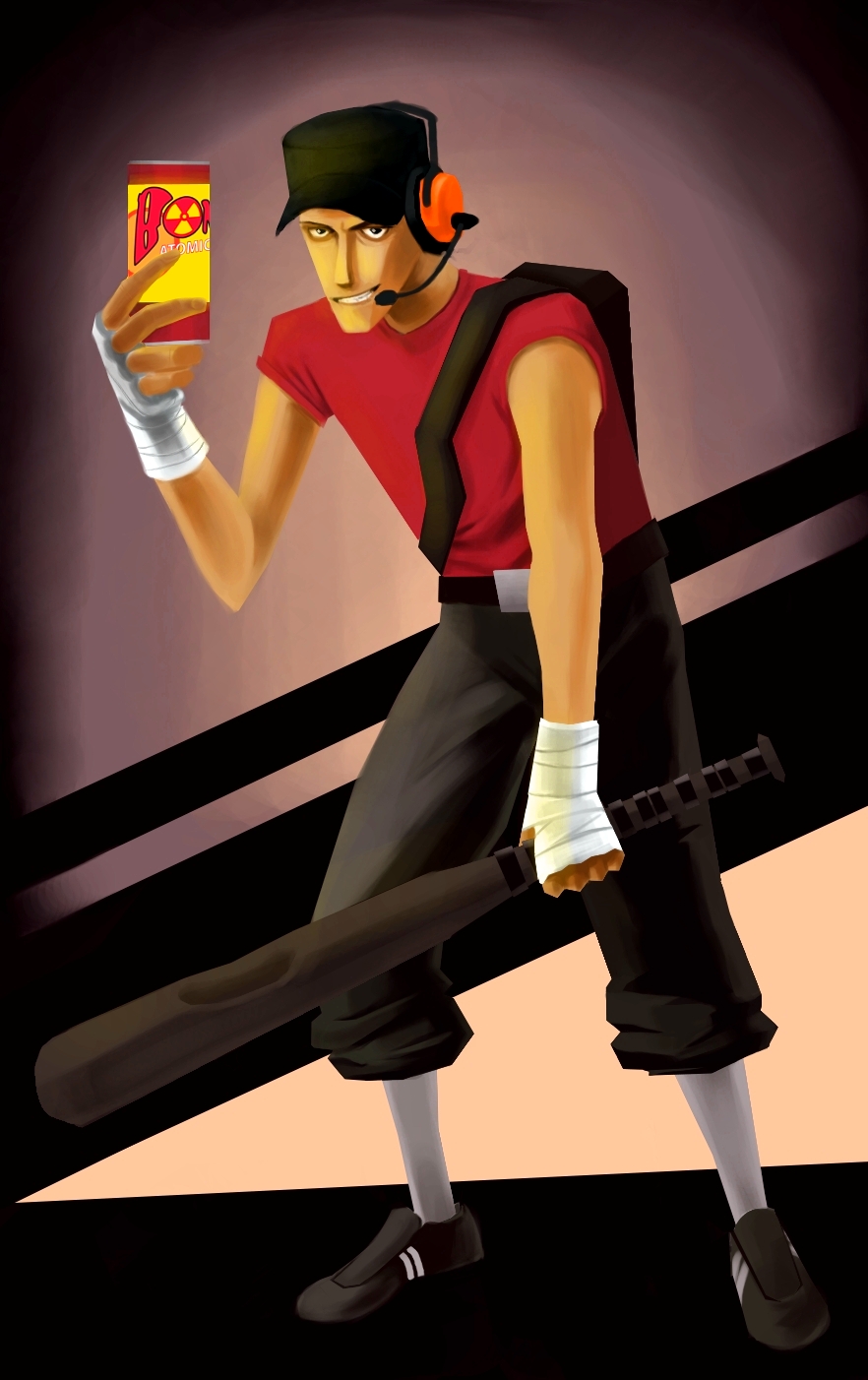 TF2 Scout BONK