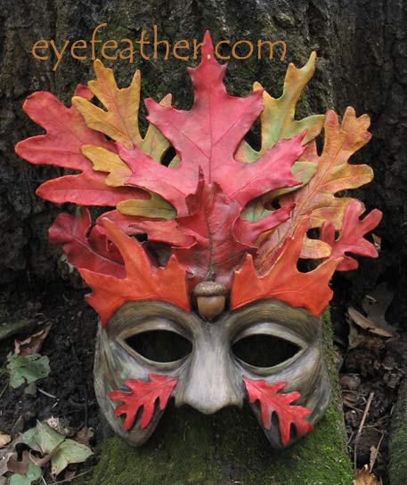 oak king mask