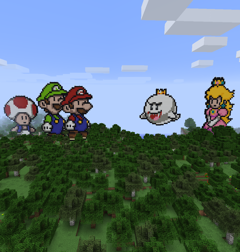 Mario Crew by Bibblybubble on DeviantArt