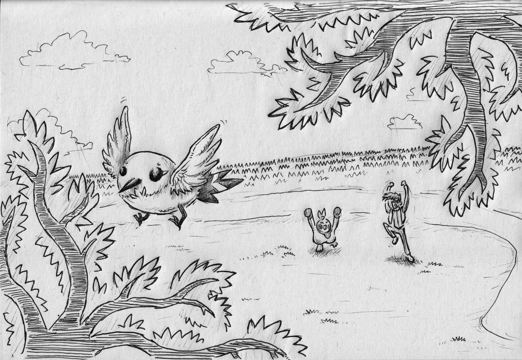 Psl Drawing Example PSL (story illustration) - 20 by Beholderr on DeviantArt
