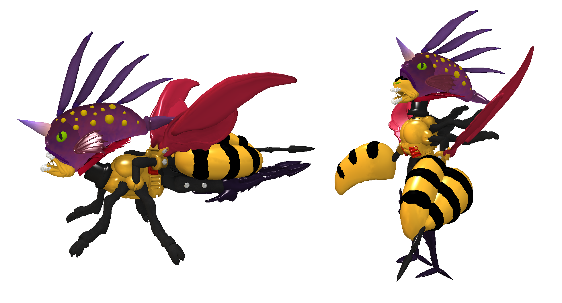 Injector (Transformable Spore Creature) by Kevin-Cadence on DeviantArt