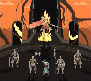 Dark souls II: Burnt Ivory King