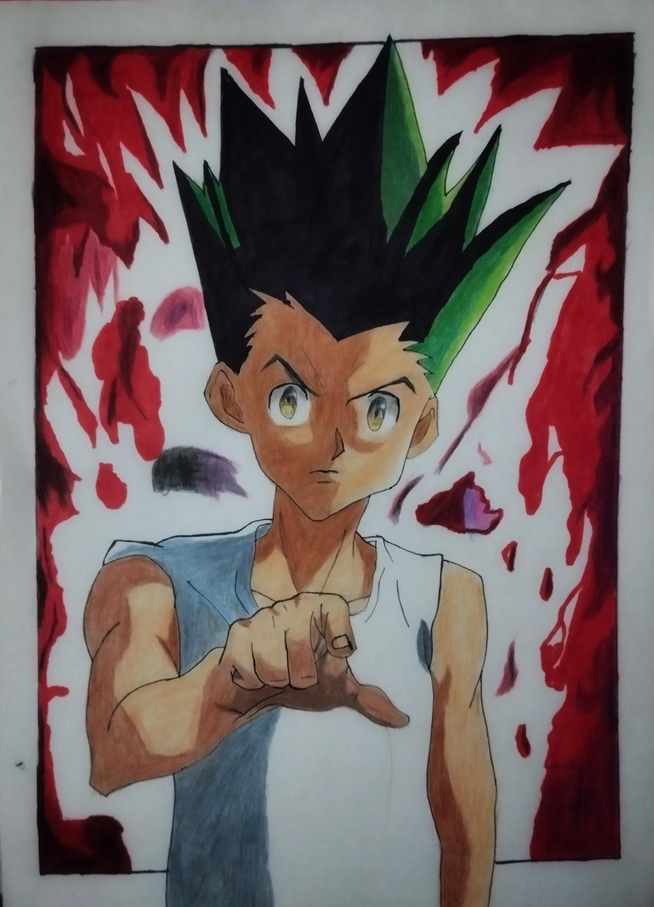Gon in rage mod by overconfident65 on DeviantArt
