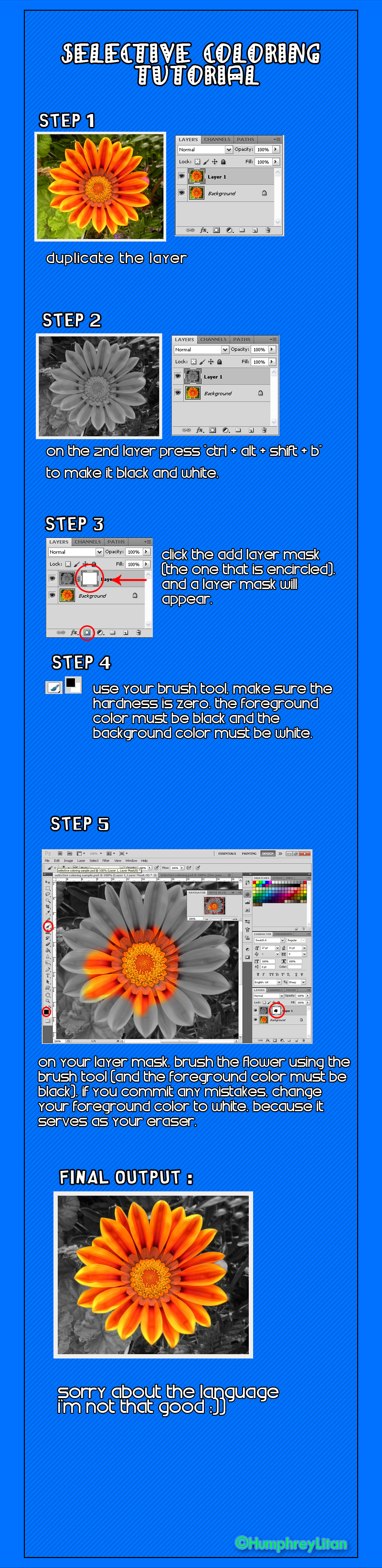 Selective Coloring Tutorial