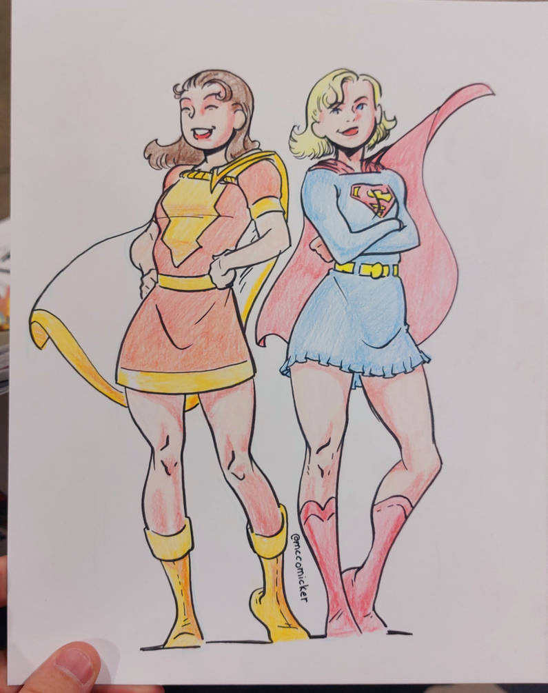Silver Age Sisters by McComicker on DeviantArt