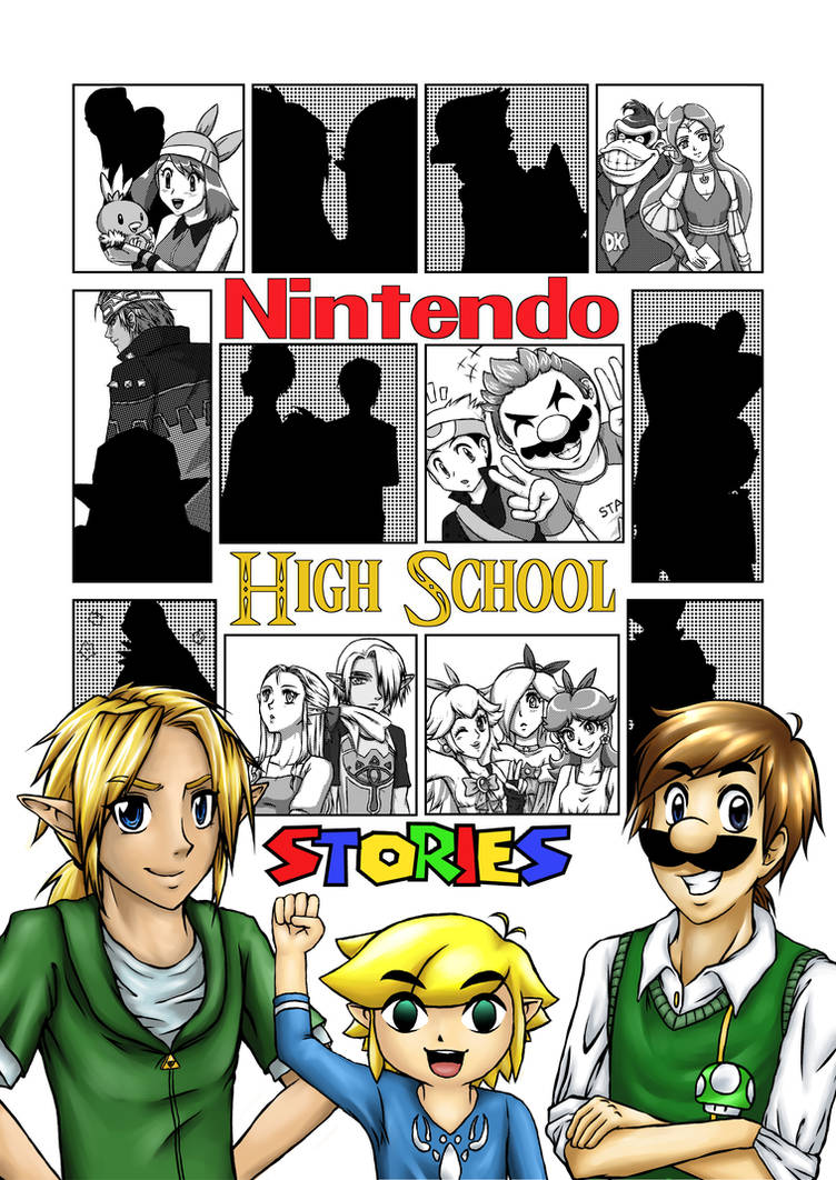 NINTENDO HIGH SCHOOL STORIES - Cover
