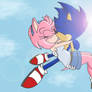 Sonic and Amy - the real kiss