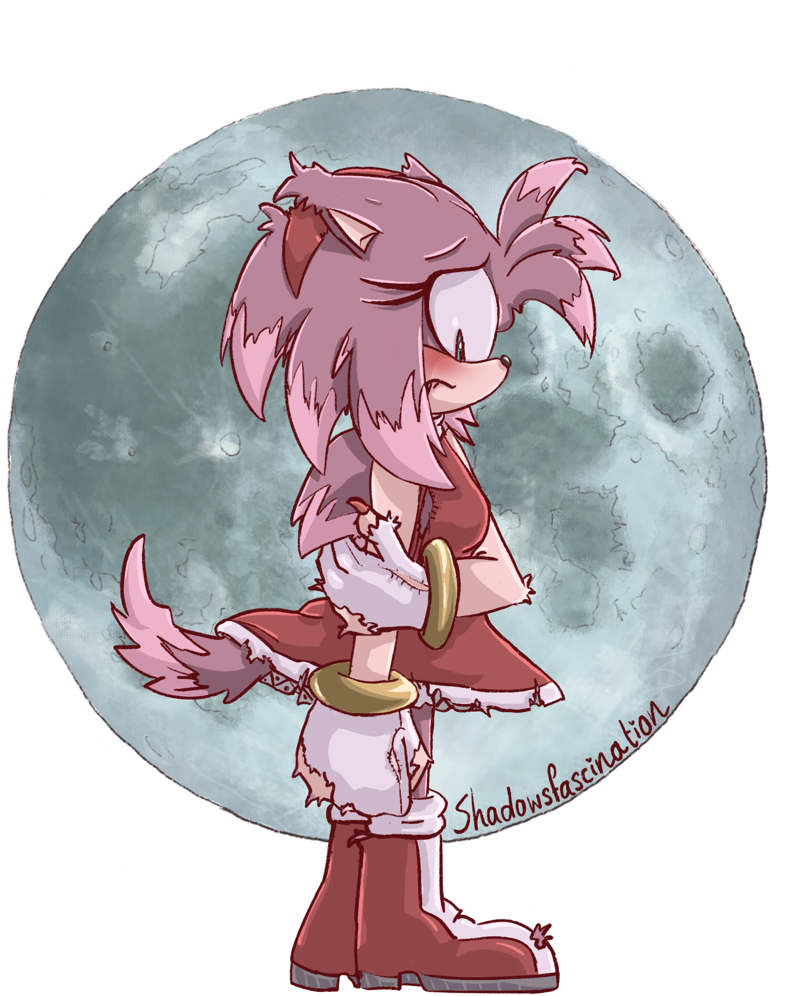 Werehog Amy - for Momotarotea
