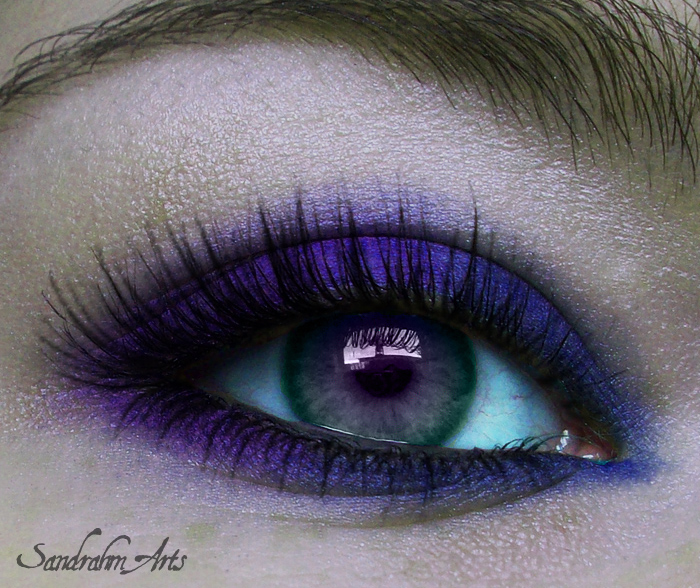 Purple eye