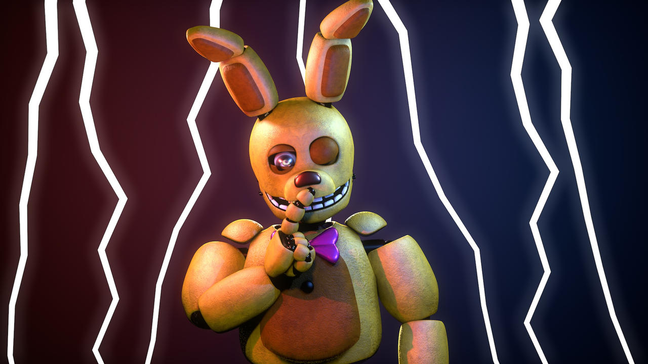 Springbonnie The Killer Render by Fergabx-Original on DeviantArt