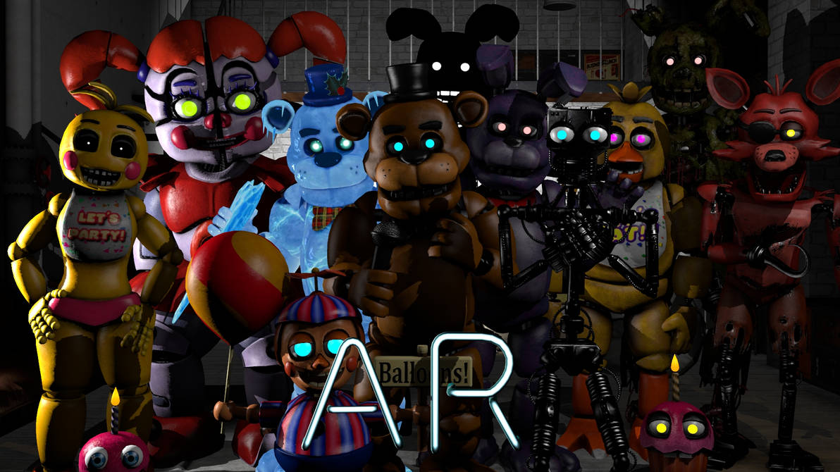 SFM FNAF AR POSTER by Alighty22V2 on DeviantArt