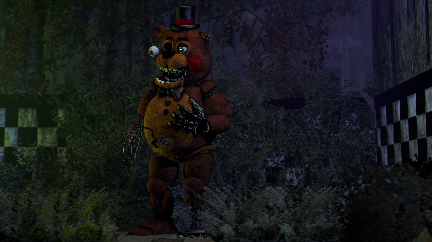 SFM/FNAF2] Withered Freddy. by NikzonKrauser on DeviantArt