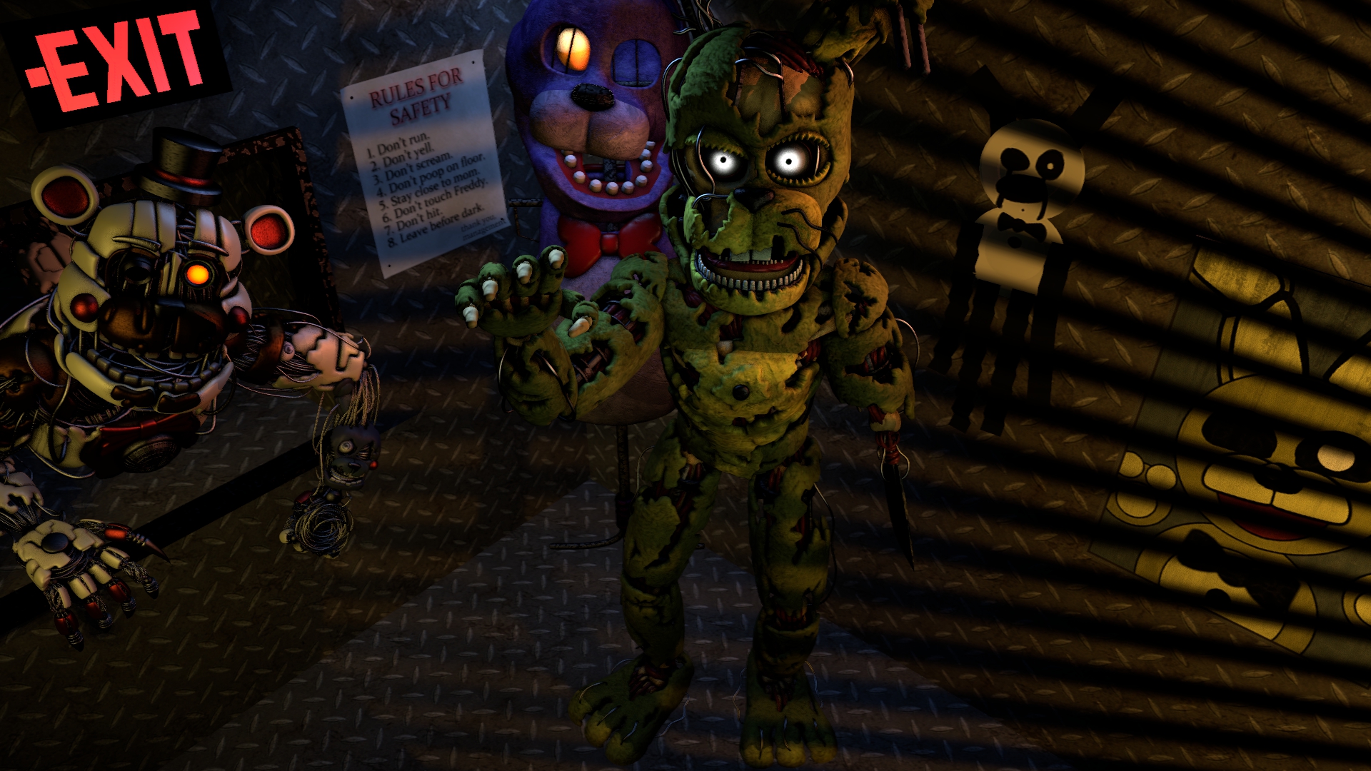 SFM/FNAF]Molten Freddy Jumpscare - Remake by RyanBeast on DeviantArt